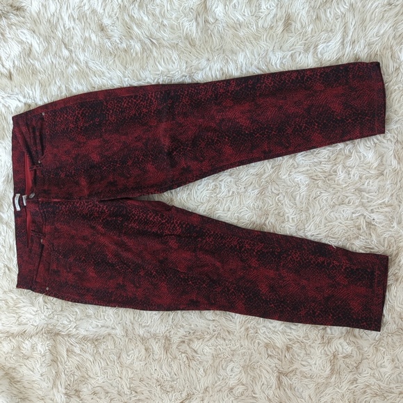 Per Se snake print pattern pants - size 12 - Picture 5 of 7